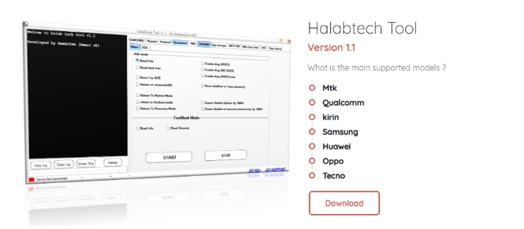 Click Download Button