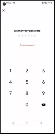 Click on Forgot Password 