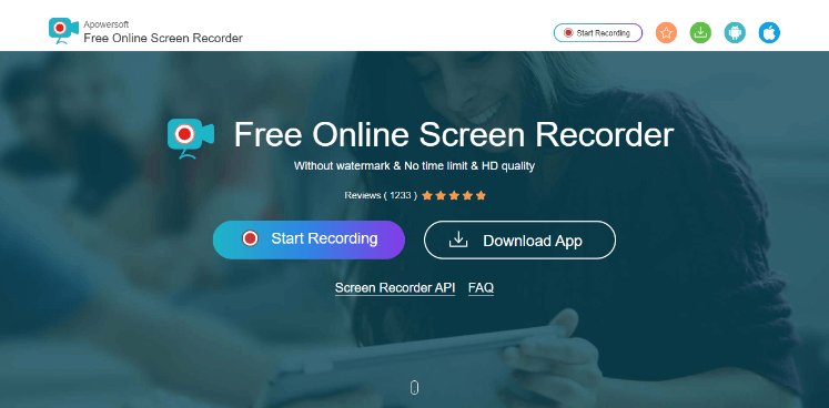 Click on Start Recording