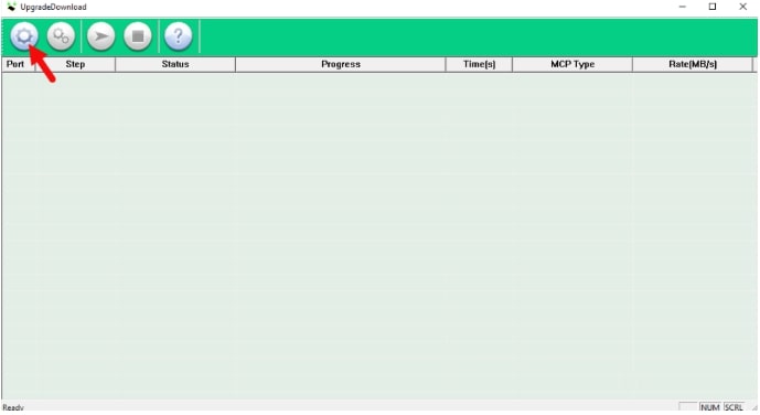 Click on the Load Packet