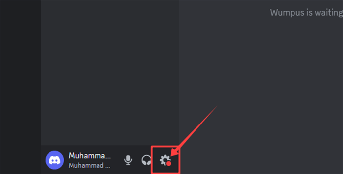 Click on the Settings Icon