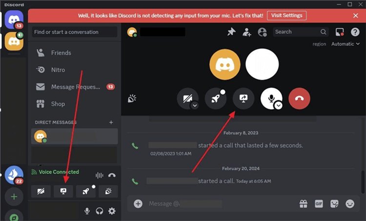 Click Share Your Screen