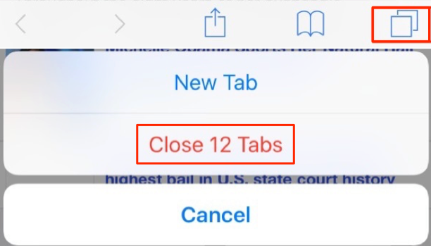 How to Close All Tabs in Safari