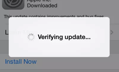 iOS 10 Problems – iOS Stuck on Verifying Update