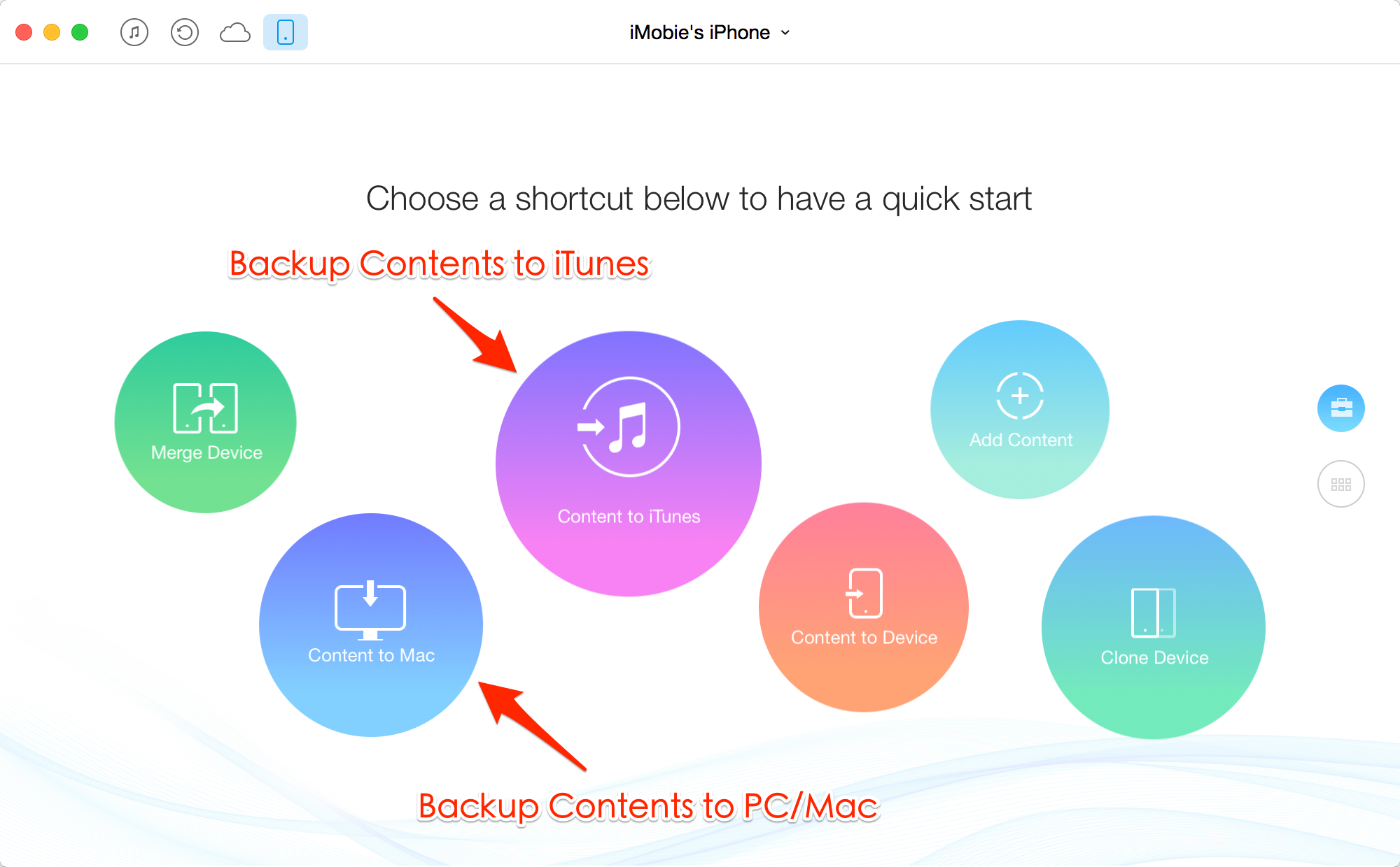Selectively Backup iOS Contents to Mac/PC with AnyTrans