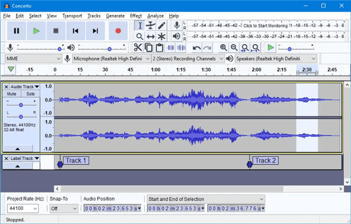 Compress MP3 with Audacity