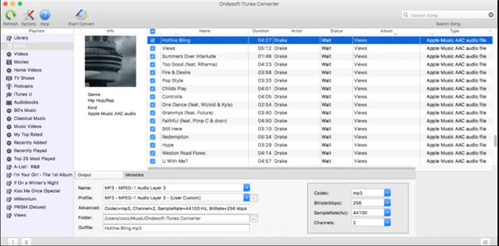 Compress MP3 with iTunes