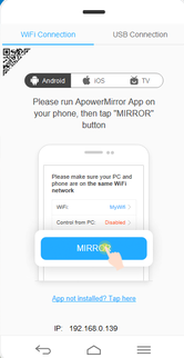 Connect Devices Using Apowermirror