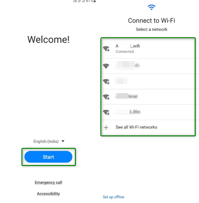Connect to Wi-Fi