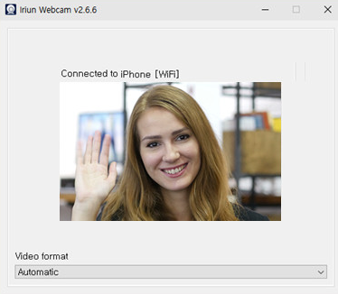 connected to the same wifi use phone as webcam discord