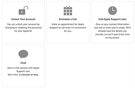Contact Apple To Unlock iCloud Account