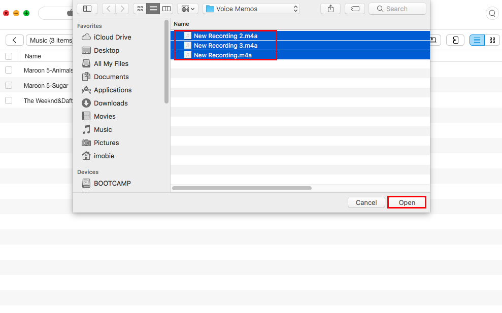 How to Transfer Voice Memos to Music on iPhone - Step 3