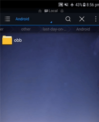 How to install apk and transfer OBB folder 