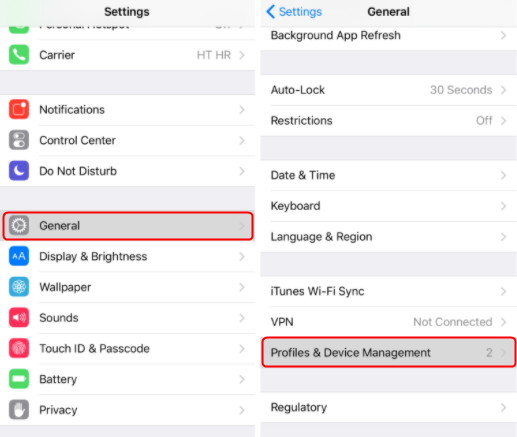 How to Remove Configuration Profiles from iPhone