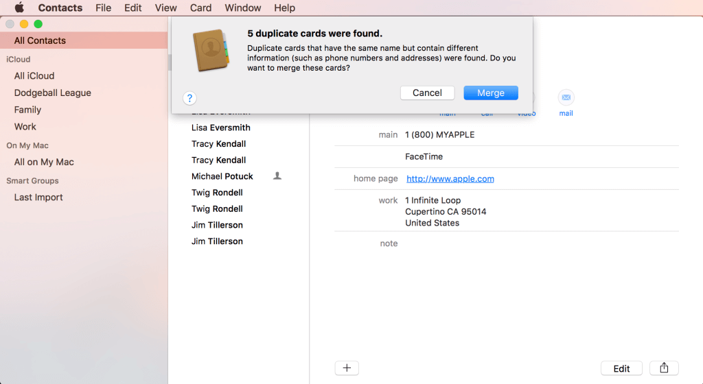 icloud mail remove duplicate messages