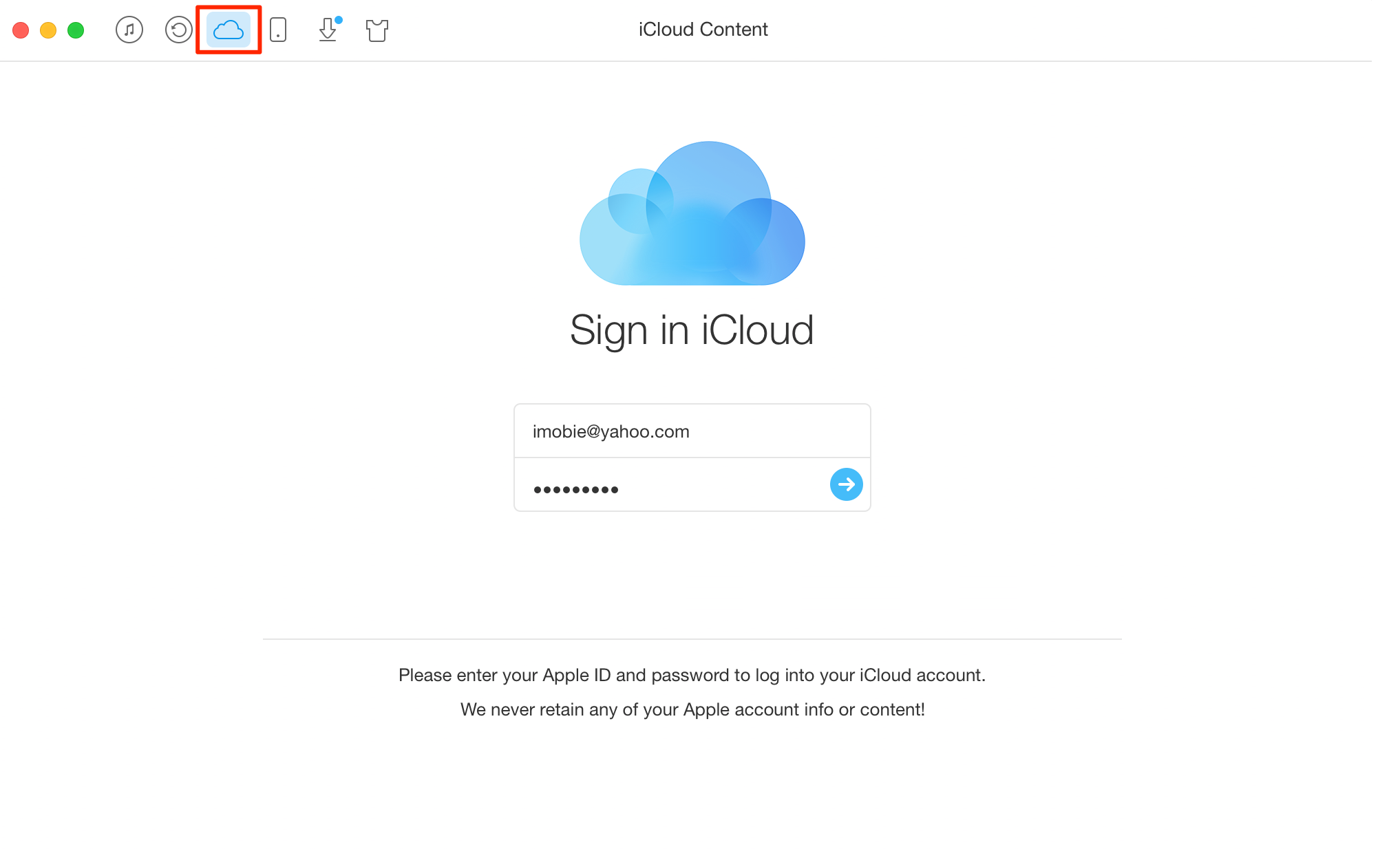 how to sign into icloud email using another computer