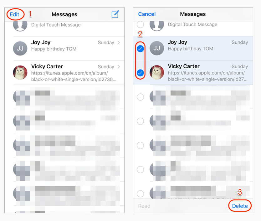 ios 10 read text messages
