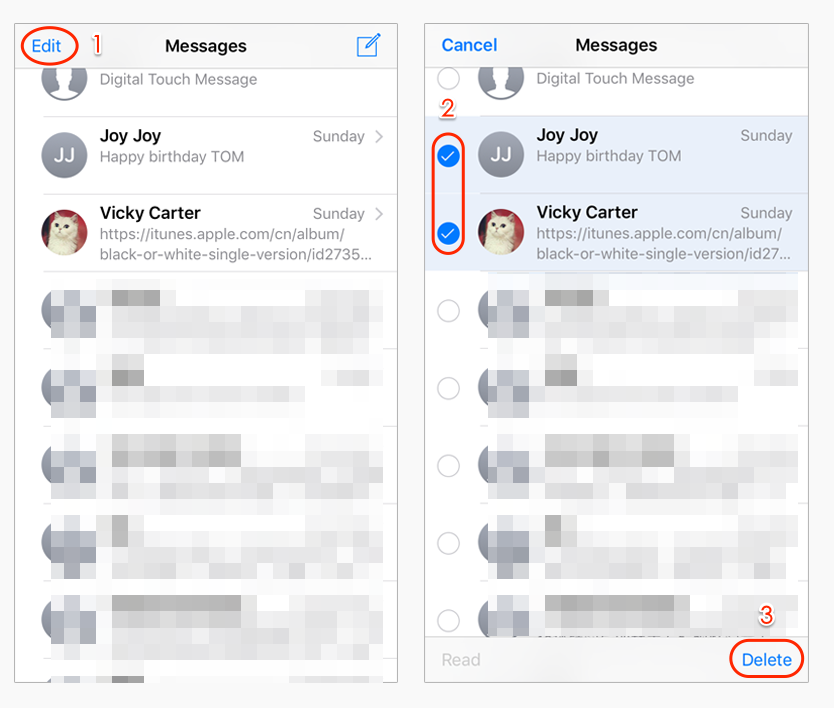 How To Delete Text Messages From Your iPhone In iOS 7 [iOS Tips ...