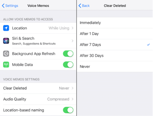 How to Delete Voice Memos on iPhone 6/7/8/X/XR/XS