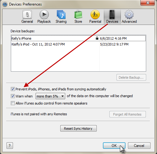 Why NO Song on iPod after Importing Music