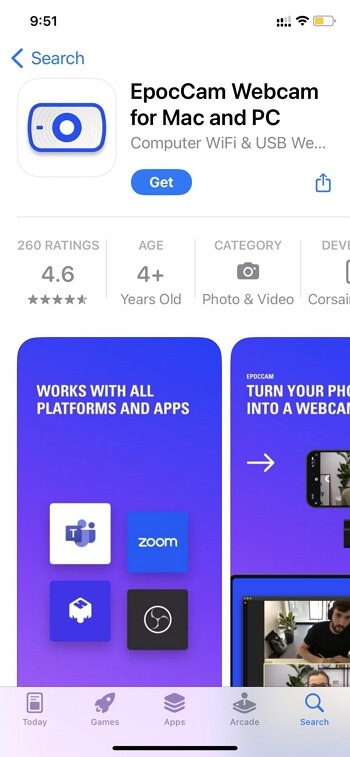 EpocCam on App Store
