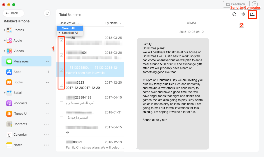 How to Download iMessage History to PC iMobie Guide