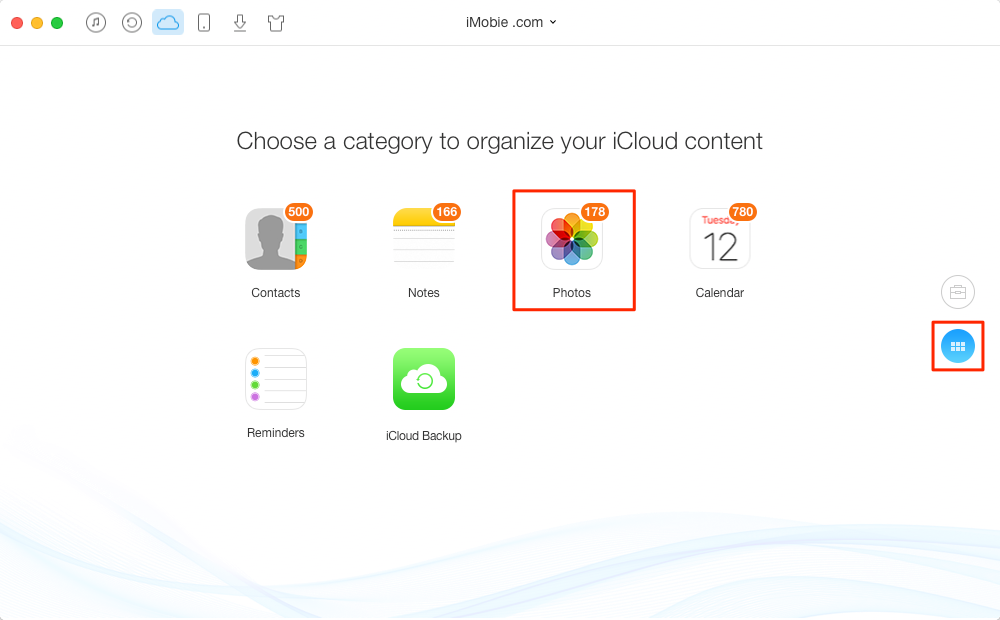 How to Download Photos from iCloud – Step 2