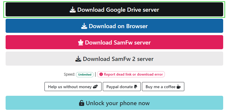 Download Google Driver Server