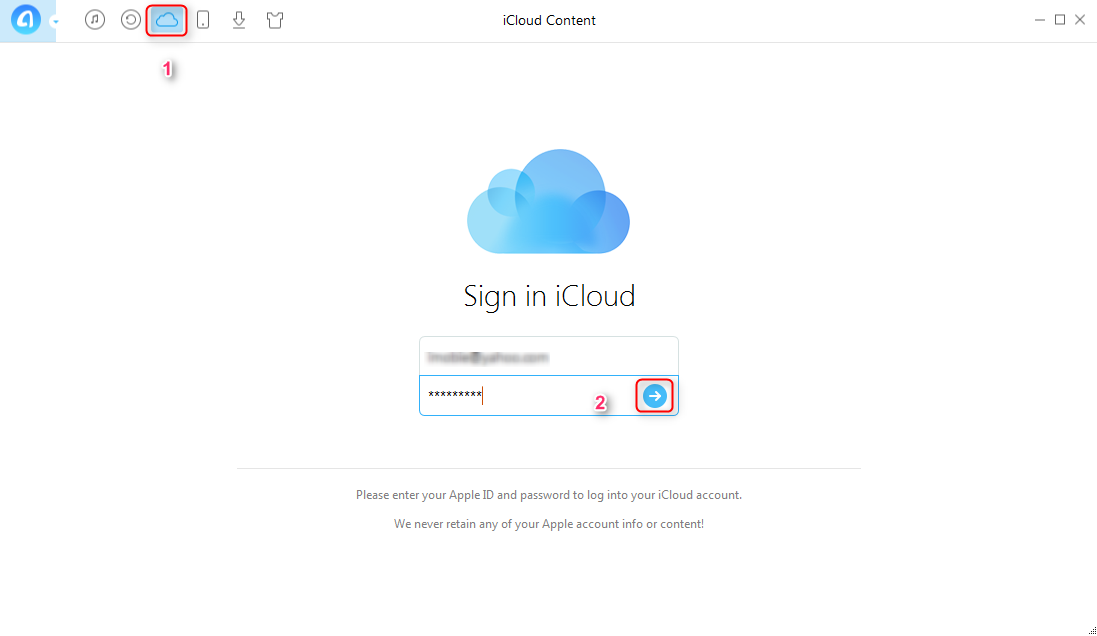 How to Get My Contacts from iCloud with AnyTrans
