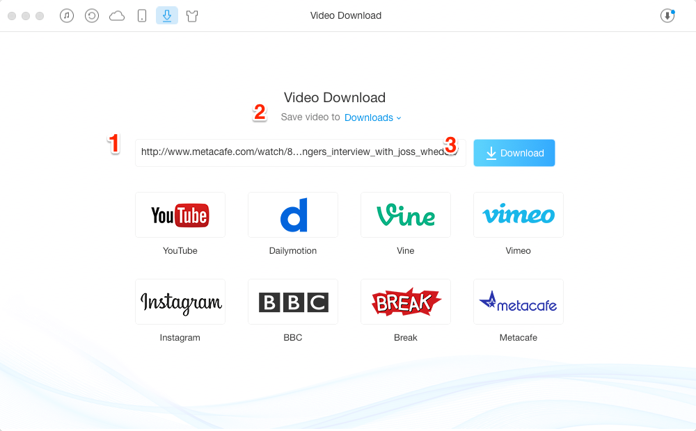 How to Download Metacafe Videos to Computer – Step 2