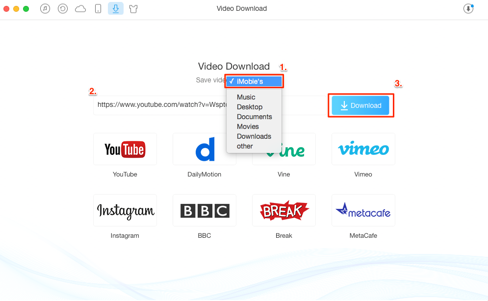 How to Download Videos from Websites to iPod – Step 2