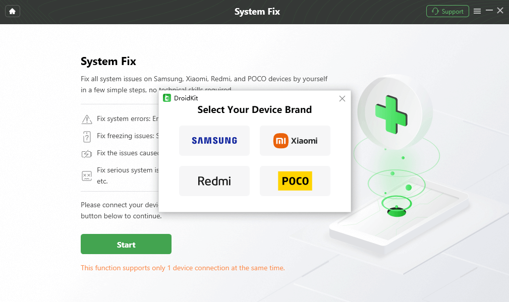 Select Your Device Brand