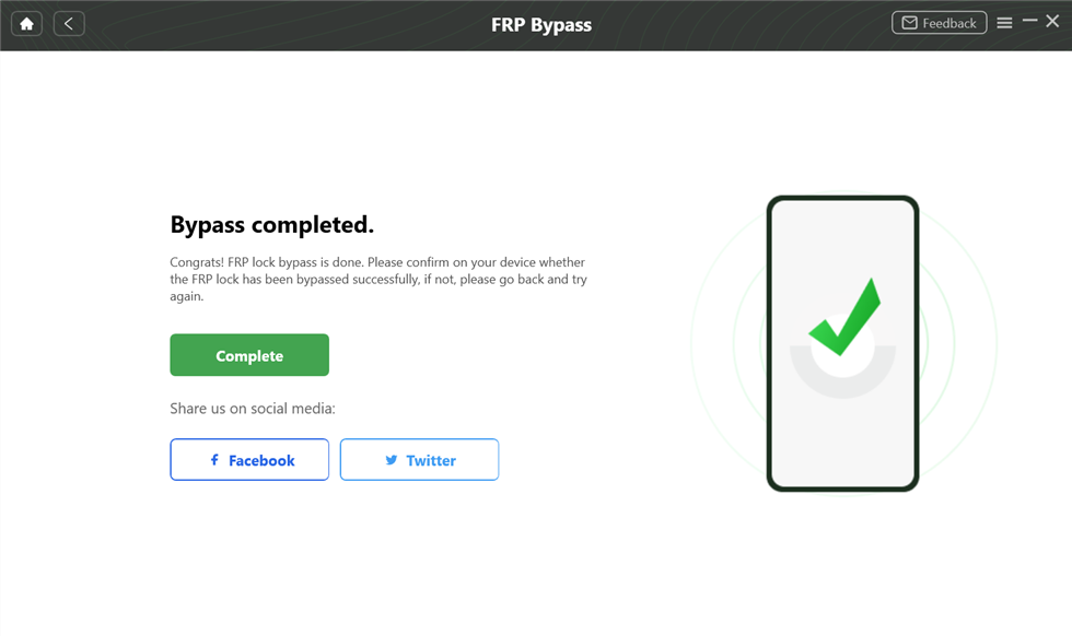 FRP Bypass Complete