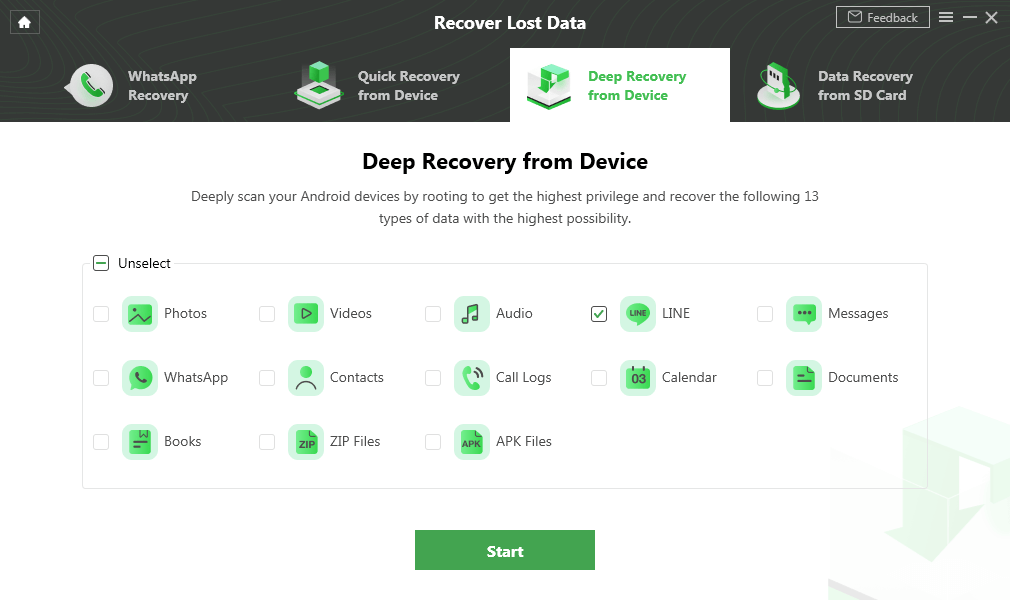 Recover Line Chat History on Android with DroidKit