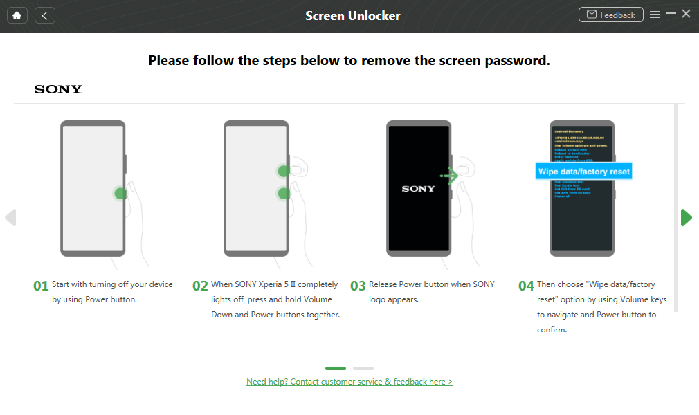 Xperia z 2025 master reset code