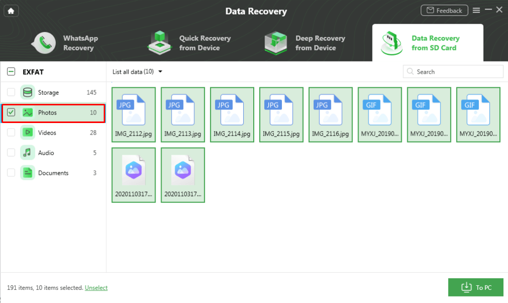 Recover Data After Factory Reset From SD Card