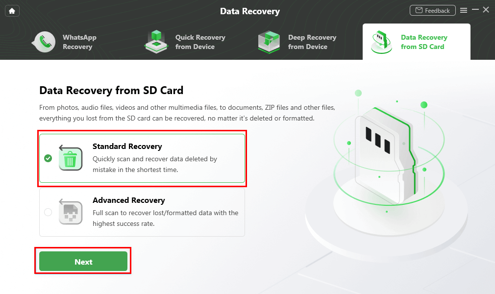 come across finance Contempt Solved] How to Recover Files from Formatted SD Card