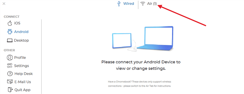 Click Connect Devices