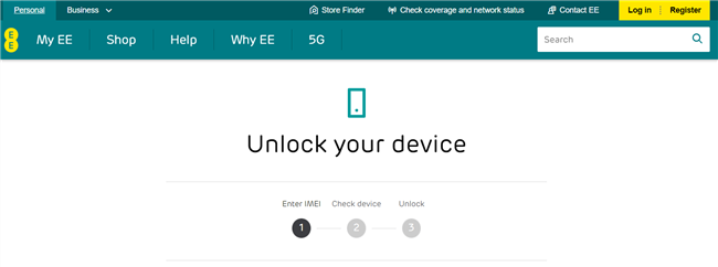 EE Official Unlocking Service