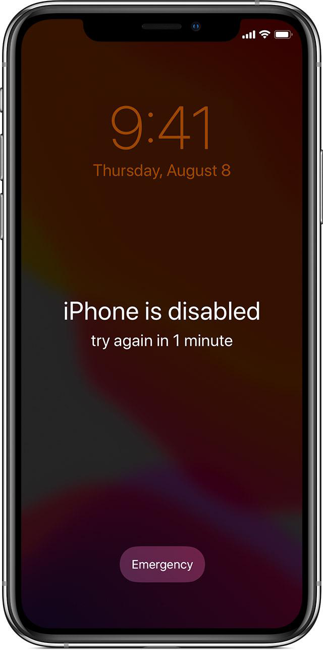 How to Enable A Disabled iPhone in iOS 16