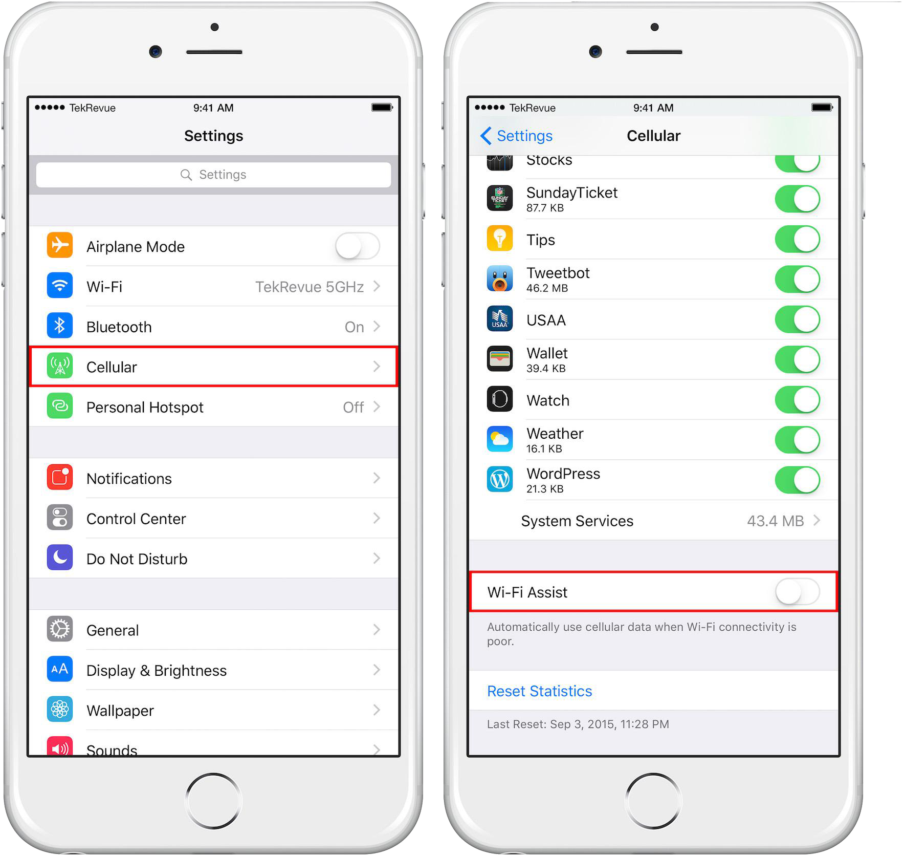 How to Turn Off iOS 9 Wi-Fi Assist to Save your Precious Data Plan ...