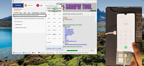 SamFw Tool 4.7.1 - Remove Samsung FRP one click