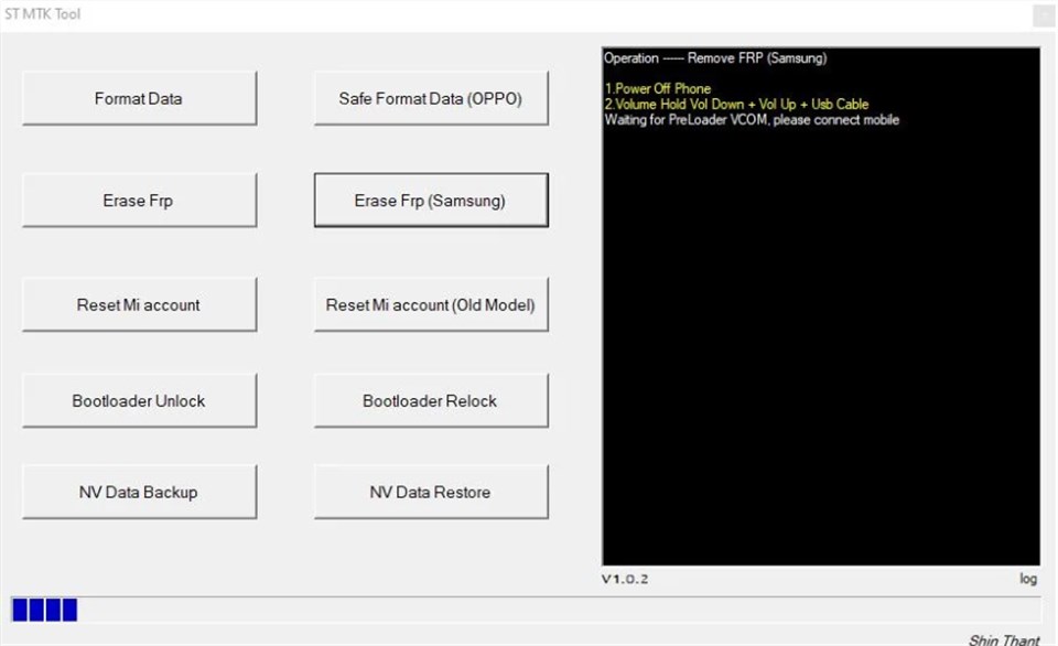Erase FRP via ST MTK Tool