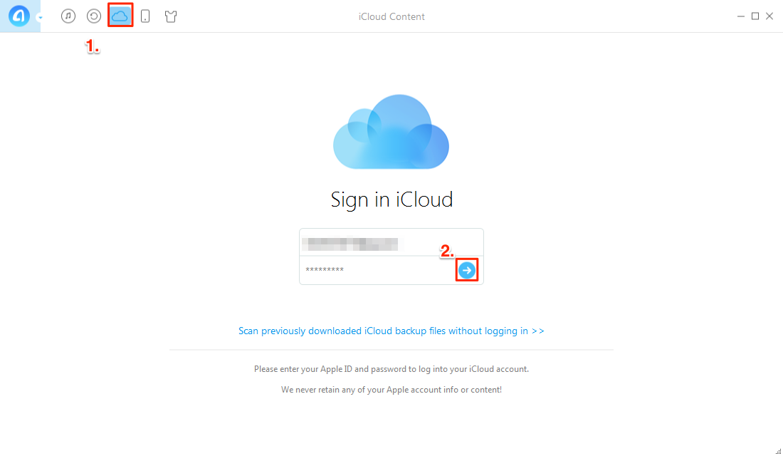 How to Export Contacts from iCloud with AnyTrans