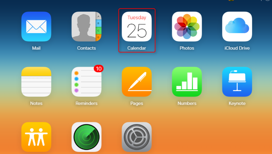 Share iCloud Calendar with Google by iCalendar File - Step 1
