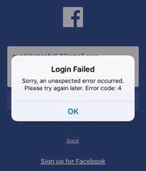 Nicht geht facebook login Facebook Login