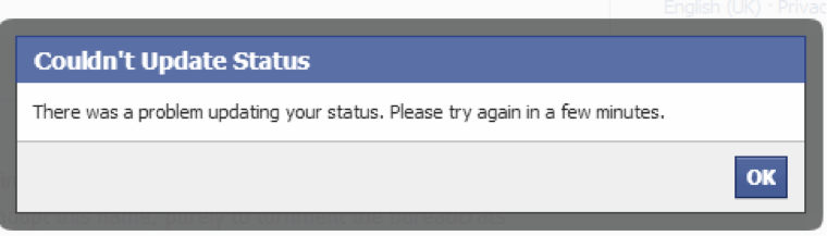 Facebook Not Updating