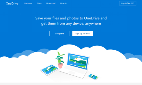 Top 4 Fastest Cloud Storage - OneDrive
