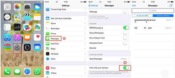 Filter Notifications for iMessages from Unknown Senders – iMobie Inc.