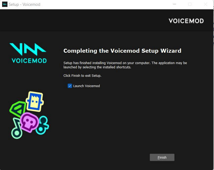 Finish VoiceMod Installation